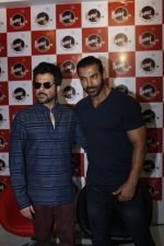 John Abraham, Anil Kapoor at Welcome Back Promotion at Fever 104 fm on 6th Aug 2015